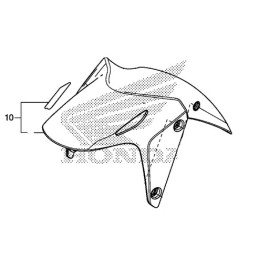 Garde Boue Avant Honda CB500X