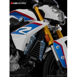 Titanium Radiator Guard Bikers BMW G310R