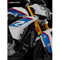 Titanium Radiator Guard Bikers BMW G310R