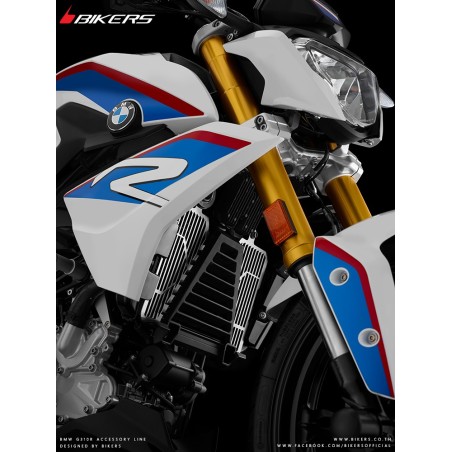 Stainless Radiator Guard Bikers BMW G310R B0024