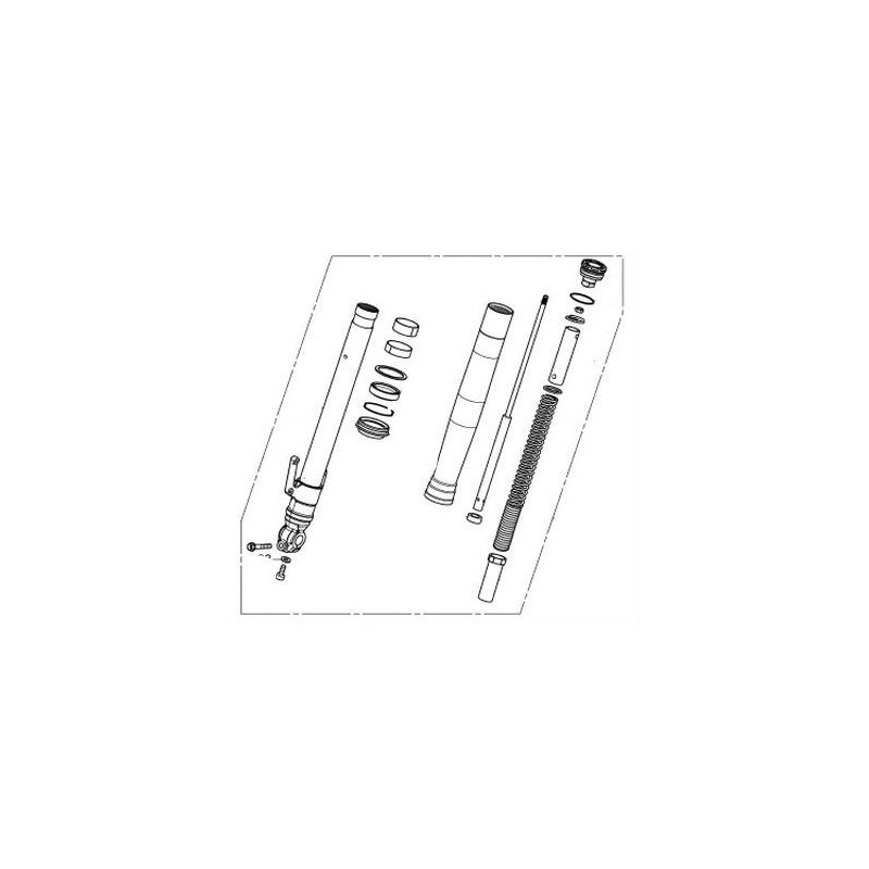 Fourche Avant Gauche Honda CB300R