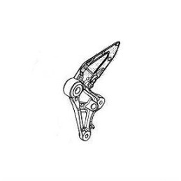 Platine Repose Pied Droit Honda CB300R
