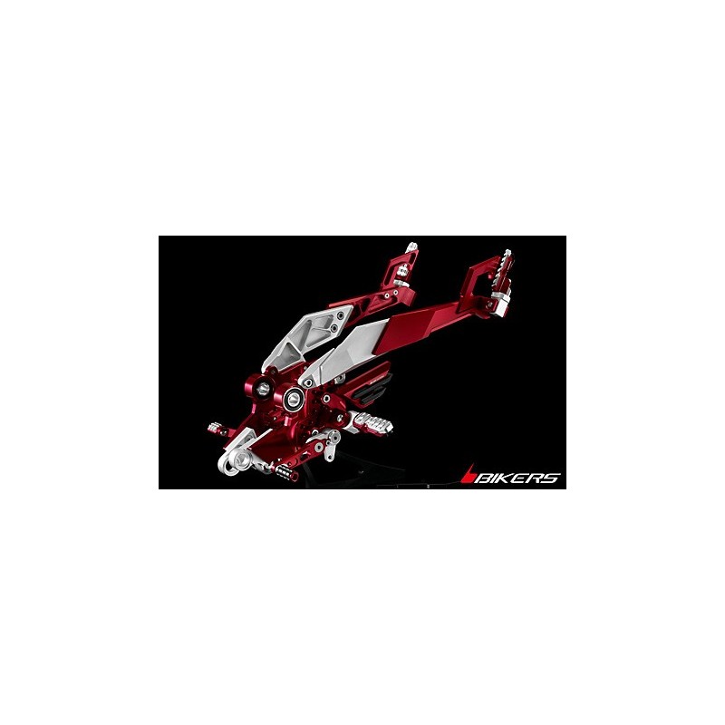Rear Set with Rear Footrests Bikers Ducati Monster 795 / 796 Rear Set with Rear Footrests Bikers Ducati Monster 795 / 796