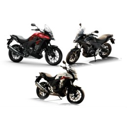 Honda CB500X Red White Flat Balck