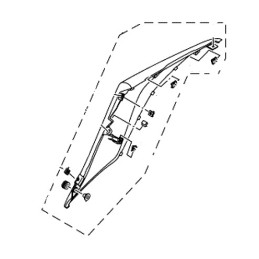 Carénage Arrière Droit Yamaha YZF R3 2019 2020 2021