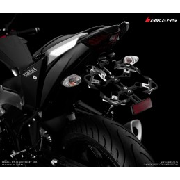 Adjustable License Plate Support Bikers Yamaha YZF R3/R25