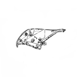 Carénage Flanc Avant Droit Yamaha YZF R3 2019 2020 2021
