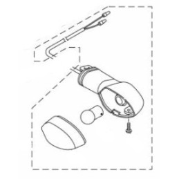 Clignotant Avant Gauche Yamaha YZF R3 2019 2020 2021