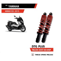 Shocks Absorber YSS DTG PLUS RED YAMAHA NMAX