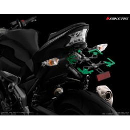 Support de Plaque Complet Réglable Moto Kawasaki Z900