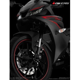 Kit Protections Garde Boue Avant Bikers Yamaha YZF R15 2017 2018 2019 2020