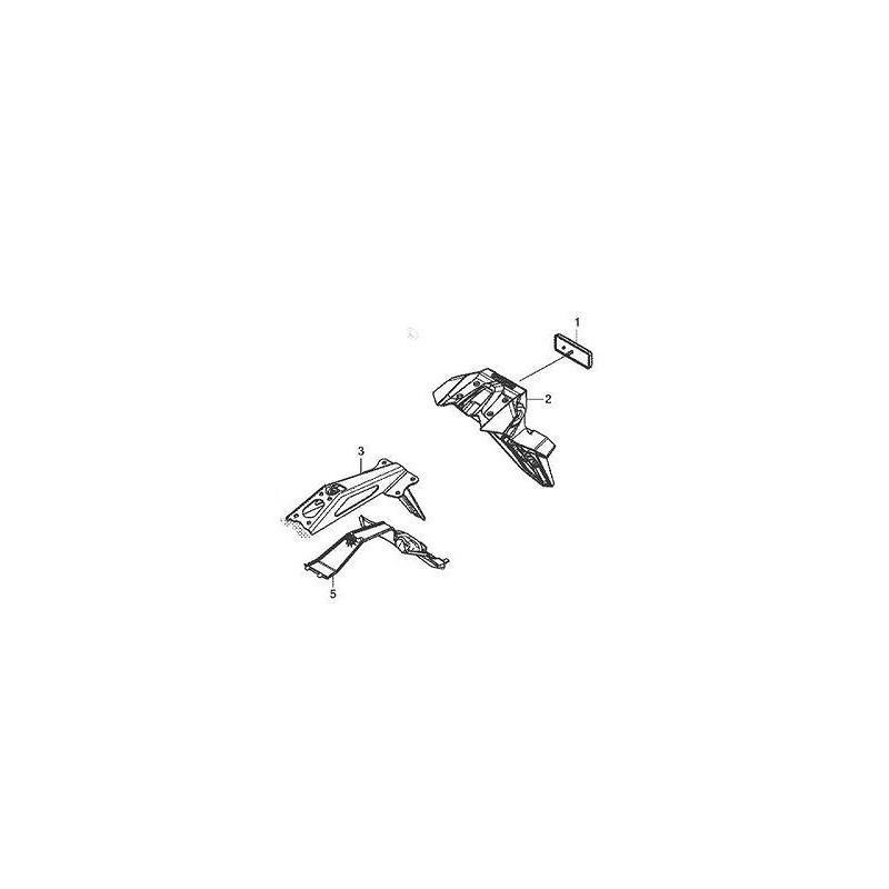 Kit Partie Support Arrière Honda CB500F 2016 2017 2018