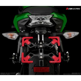 Support de Plaque Complet Réglable Moto Kawasaki Z650