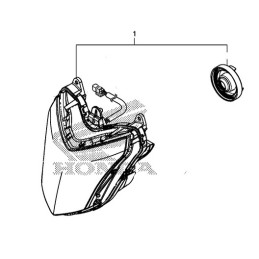 Headlight Honda CB650F