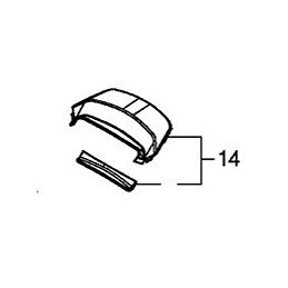 Cowling Rear Center Honda CB650F