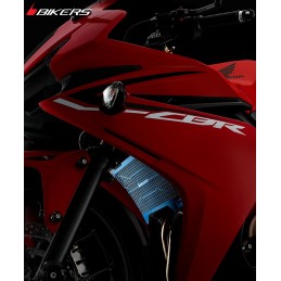 Grille Protection Radiateur Titane Bikers Honda CBR500R 2019 2020 2021