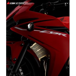 Grille Protection Radiateur Titane Bikers Honda CBR500R 2019 2020 2021