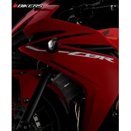 Grille Protection Radiateur Titane Bikers Honda CBR500R 2019 2020 2021