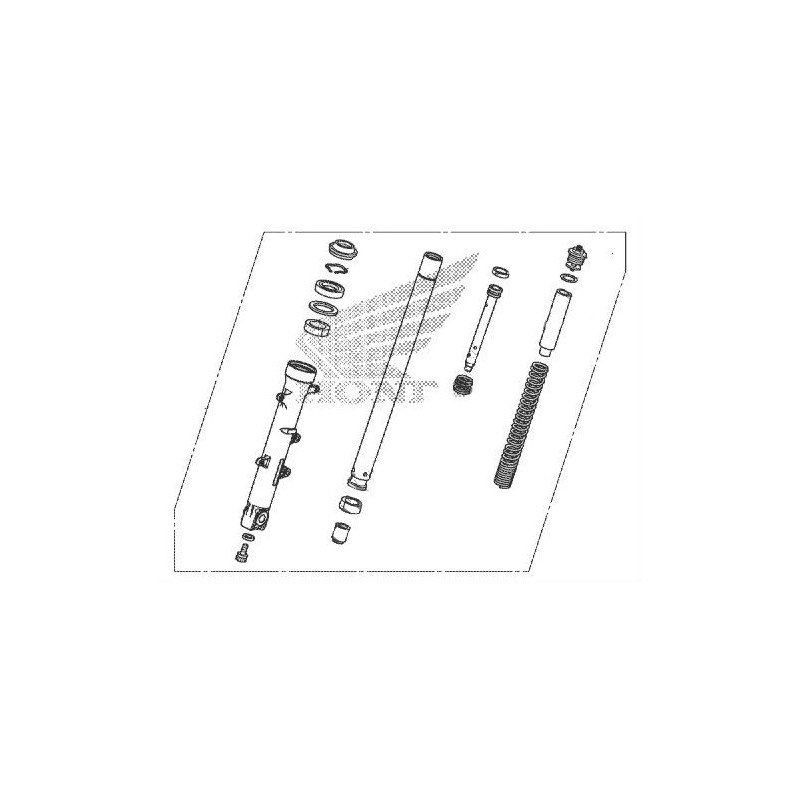 Fourche Avant Droite Honda CB500F 2019 2020 2021
