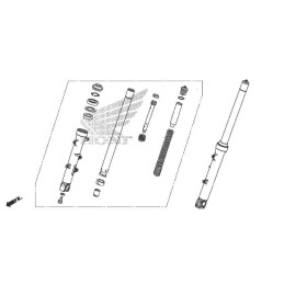 Fourche Avant Droite Honda CB500F 2019 2020 2021