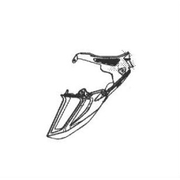 Carénage Intérieur Flanc Avant Gauche Honda CB500F 2019 2020 2021