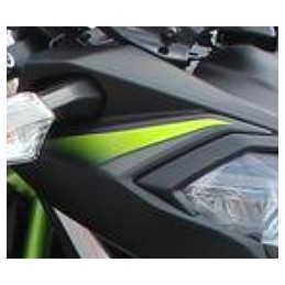 Sticker Carénage Face Avant Droit Kawasaki Z650 Noir 2019