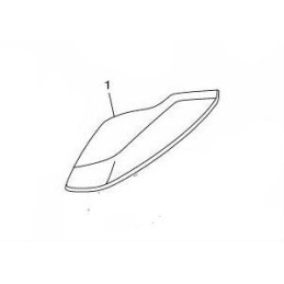 Cover Front Fender Left Yamaha Tricity 125