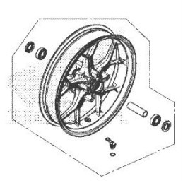Front Wheel Honda CBR650R 2019 2020