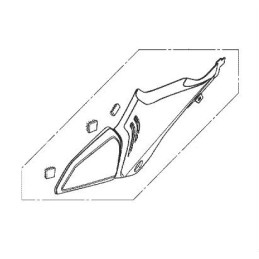 Cover Center Left Honda CBR650R 2019 2020