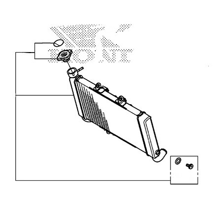 Radiator Honda CB650R 19010-MKP-T51