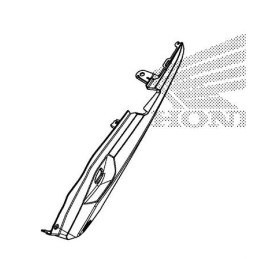 Carénage Flanc Arrière Gauche Honda CB500X 2019 2020 2021