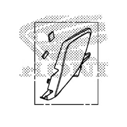 Couvre Coté Avant Gauche Honda CB500X 2019 2020 2021