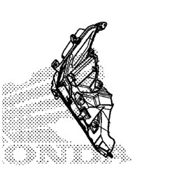 Intérieur Écope Droit Honda CB500X 2019 2020 2021