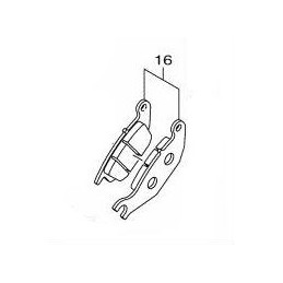 Plaquettes Arrière Yamaha Tricity 125