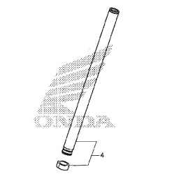 Pipe Front Fork Honda CBR650F 2017 2018