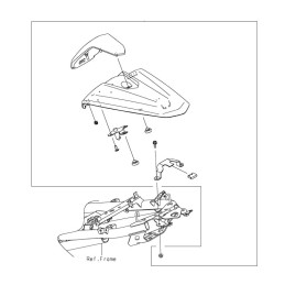 Accessory Seat Cowling Kawasaki Z400