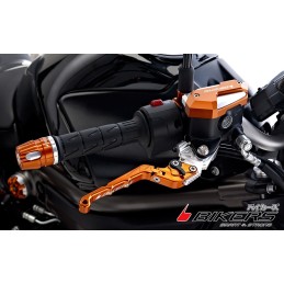 Folding Adjustable Brake Lever Bikers Kawasaki ER6n 650