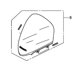 Couvre Compteur Supérieur Honda PCX 125 V1