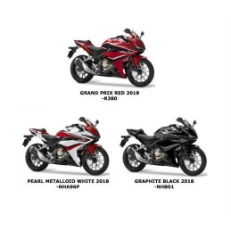 Set Stripes Left Middle Cowling Honda CBR 500R 2018