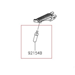 Vis Embout Repose Pied Avant Kawasaki NINJA 400