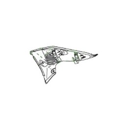 Intérieur Ecope Partie Avant Gauche Kawasaki Z900 2020 2021