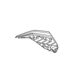 Stripe Shroud Left Honda CB500X 2016 2017 2018