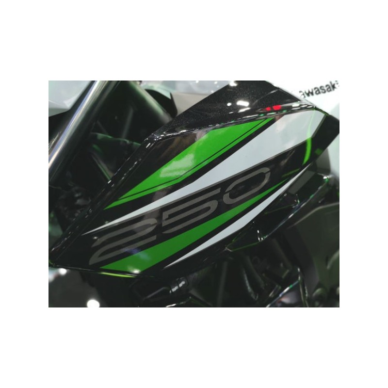 Autocollant Carénage Écope Gauche Kawasaki Z250