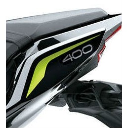 Autocollant Carénage Arrière Gauche Kawasaki Z400 2020 Gris