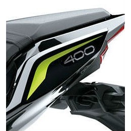 Left Pattern Tail Cover Kawasaki Z400 2020 Gray