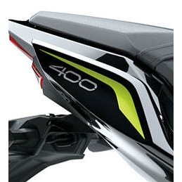 Right Pattern Tail Cover Kawasaki Z400 2020 Gray