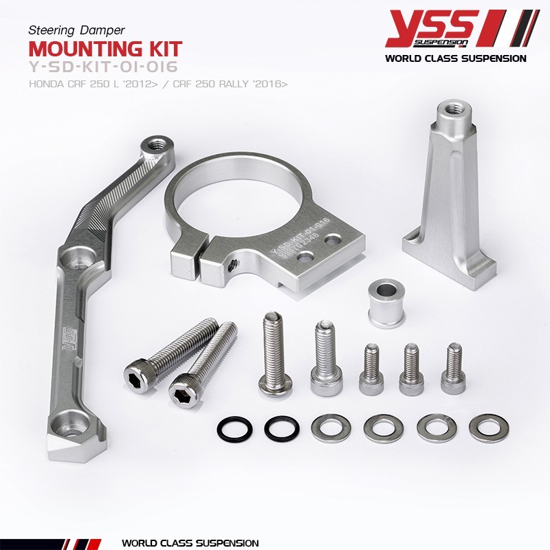 Kit Installation Amortisseur de Direction YSS Honda CRF 250