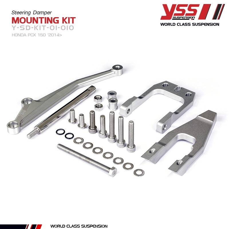 Mounting Kit Steering Damper YSS Honda PCX 2014/2017