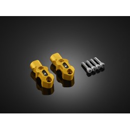 Rotating Bar Clamps Mirror Bikers Kawasaki