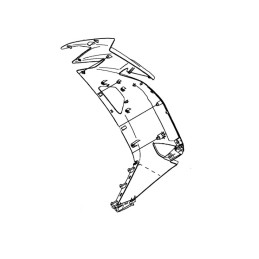 Cowling Right Kawasaki NINJA 650 2020 2021
